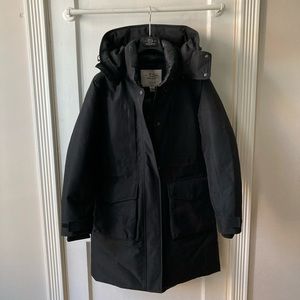 Womens Down Woolrich GORE-TEX Cayuta Parka with removable hood Black XL